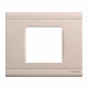 NORVIKA Plaque simple beige mat