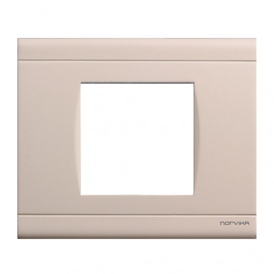 NORVIKA Plaque simple beige mat