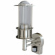 Applique Extérieure + Détecteur 60W E27 Alu INITIALIS