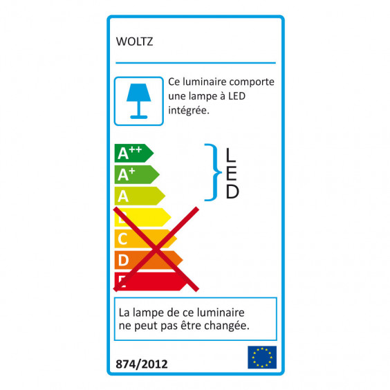 Spot Extérieur à Piquer ou Fixer LED 3W IP65 Anthracite WOLTZ