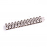 Lot de 10 barrettes de 12 connexions à vis bilatérale