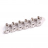 Lot de 10 bornes de 6 connexions séparables à fixer