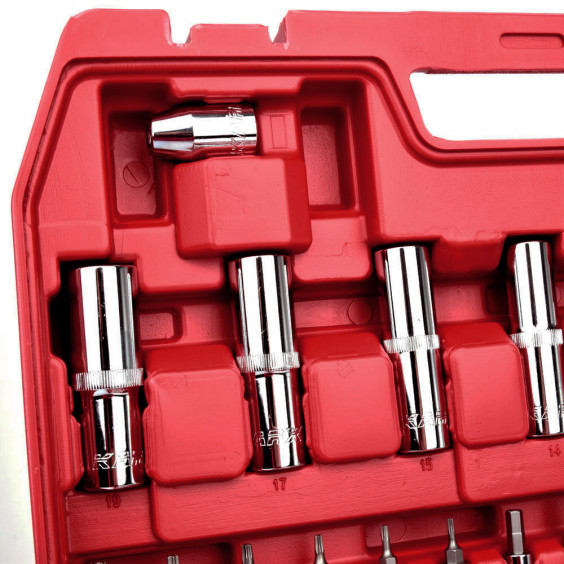 Coffret à douilles 94pcs Cr-V