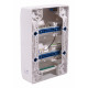 Coffret de communication grade 2 TV et fibre optique