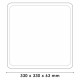 Applique LED Carrée 18W IP20 WOLTZ