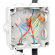 Boîte de Dérivation 7 Entrées 100x100x55mm IP55 NALTO SIRIUS 54