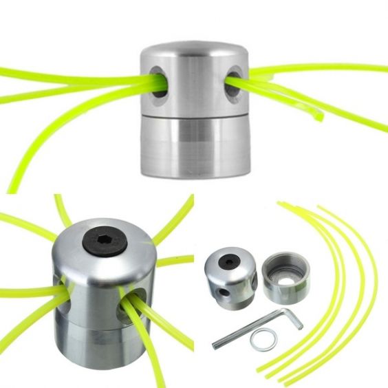Tête de coupe aluminium universelle pour débroussailleuse