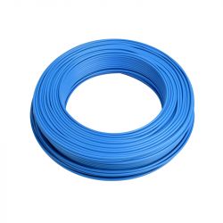Câble H07V-U – 2.5MM2 – Bleu - Bobine de 100M- fil rigide
