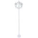 Lampadaire Extérieur 3 Têtes 3x100W Fonte Blanc INITIALIS