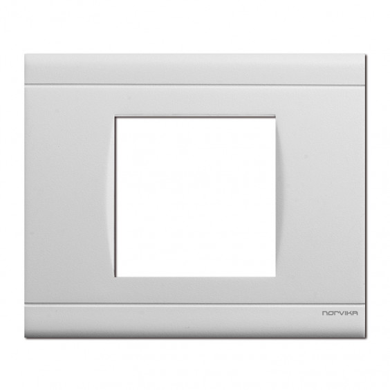 NORVIKA  Interrupteur Poussoir Blanc Complet