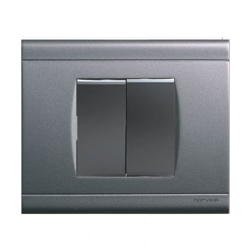 Interrupteur à Bascule Encastrable, 2 Pôles (6 Broches), Commutateur à éclairage, 16 A, 250 V CA, 28,5 X 21,1 Mm - Bricolage