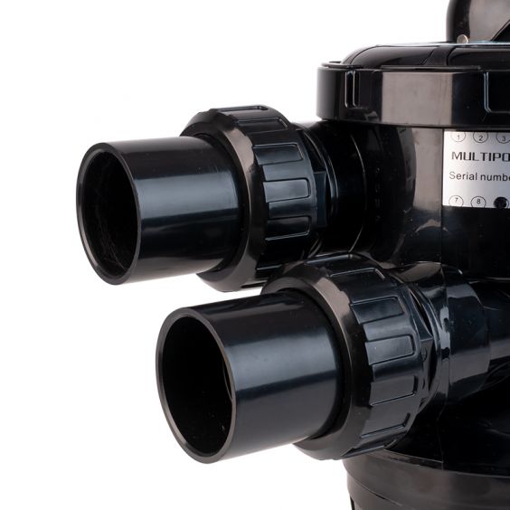 Groupe de filtration 0.6CV 11m³/h Ø450mm vanne Top 6 voies STEINER