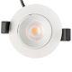 Spot à encastrer Orientable Variable 7W LED COB Blanc CREALYS