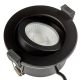 Spot à encastrer Orientable Variable IP65 CCT RT2012 6W LED Noir WOLTZ