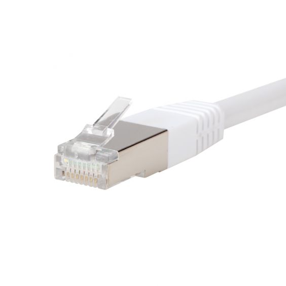 Câble Coaxial Fiche TV / RJ45 2m