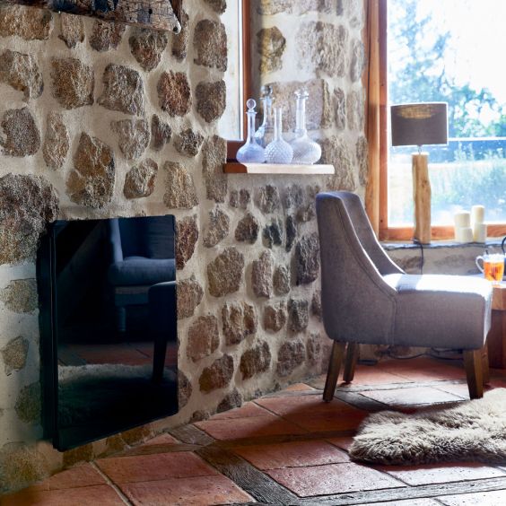 Radiateur électrique verre 750W
