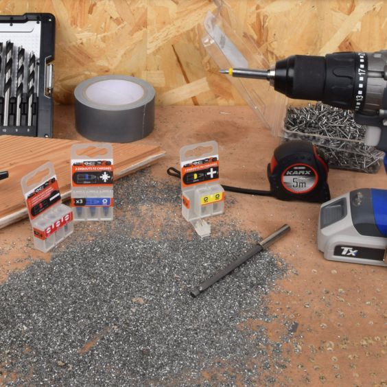 Jeu de 3 Embouts Cruciforme PH1 PH2 PH3 x25mm FEROCE