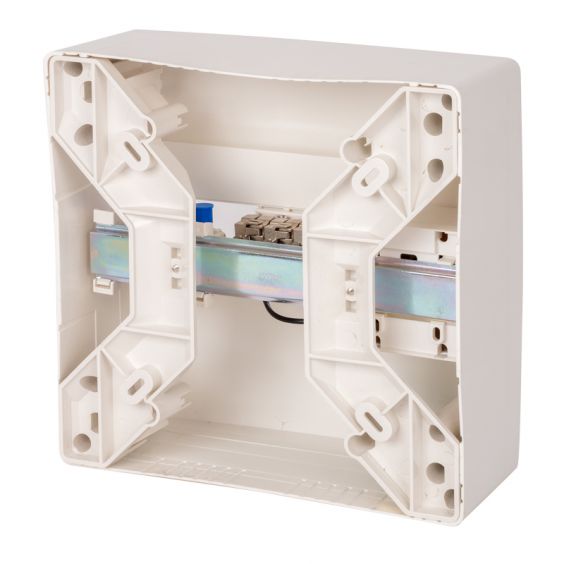 Coffret De Communication Grade 1 - TV 4 RJ45 Quadrupleur téléphonique NALTO