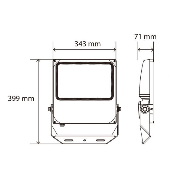copy of Projecteur Extérieur LED Haute Performance 145Lm/W - 200W Woltz