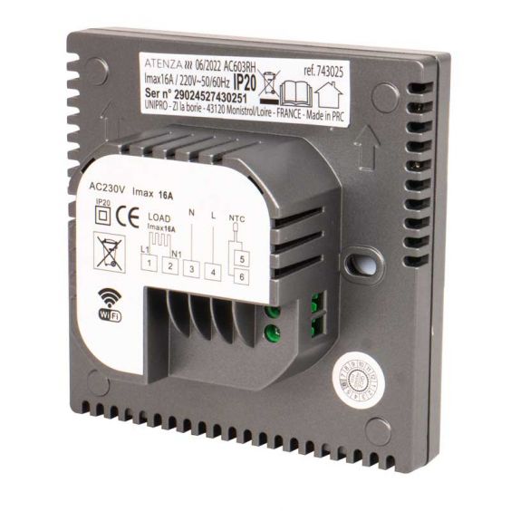 Thermostat Wifi Pour Chauffage Electrique ATENZA