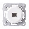 Prise Rj45 Cat6 Blanc EPURE