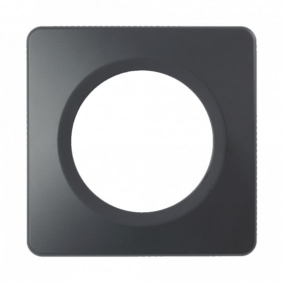 Plaque Simple Anthracite Mat EPURE