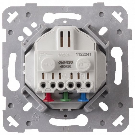 Prise 2P+T 16A Affleurante Gris Anthracite EPURE
