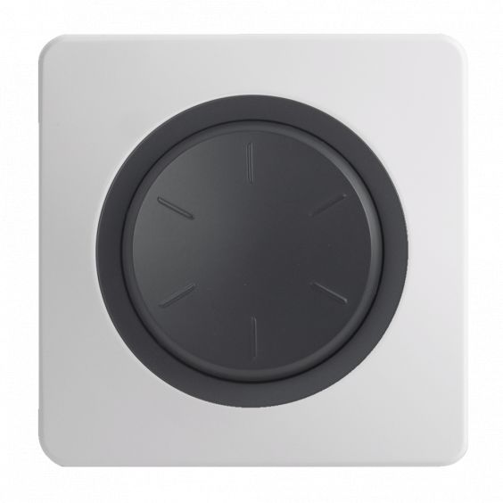 OHMTEC Epure Variateur Compatible Led Anthracite 