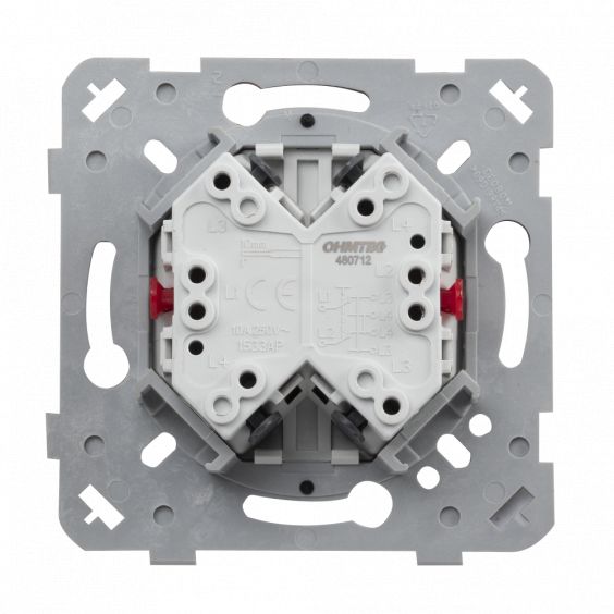 OHMTEC Epure Commutateur Blanc 