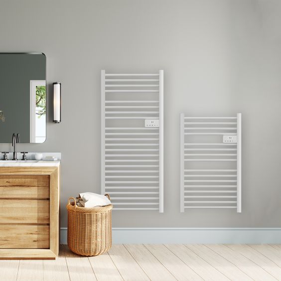 Sèche-serviette Electrique 500W Tubes Ronds Fil Chauffant - STEINER