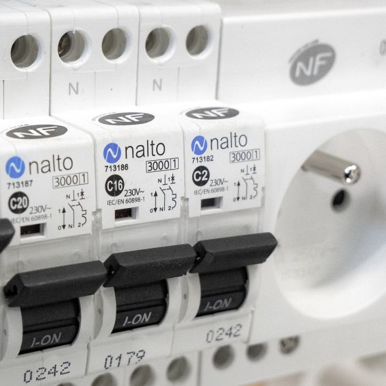Disjoncteur à vis 2A - 1P+N - 3kA NF NALTO
