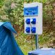 Coffret de camping avec 4 prises CEE 10A + protections électriques incluses