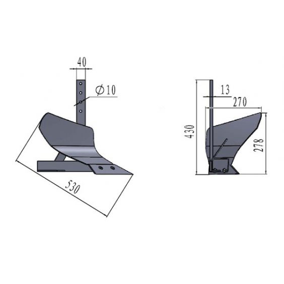 Charrue 1 soc