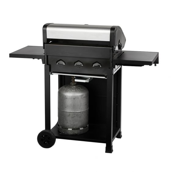 Barbecue Gaz ROSTER 3 Brûleurs Plancha Intégrale