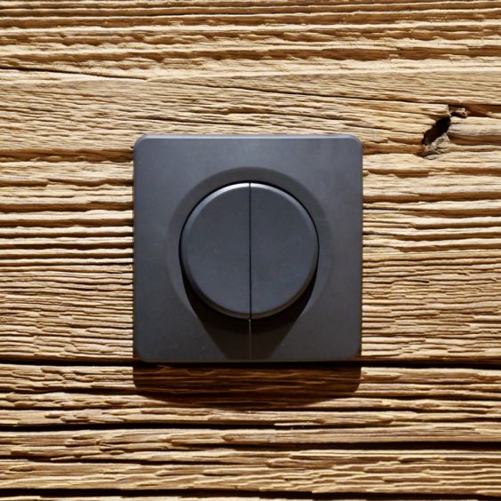 OHMTEC Epure Plaque Simple Anthracite Mat 