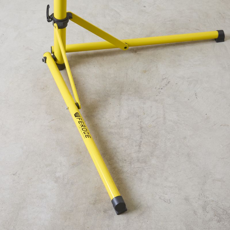 Pied d'atelier vélo - 1000 - 1600 mm - pliable - jusqu'à 25 kg - 2 pieds