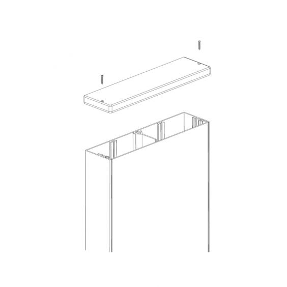 Obturateur vertical pour GTL 250 mm