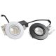 Spot noir encastré orientable LED 6W RT 2012/RE2020