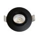 Spot noir encastré orientable LED 6W RT 2012/RE2020