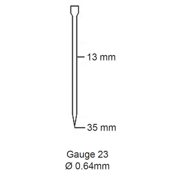 Cloueuse pneumatique 1/4"