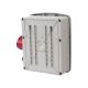 Coffret de chantier avec 4 prises monophasées + 1 Prise Tétrapolaire 32A OHMTEC