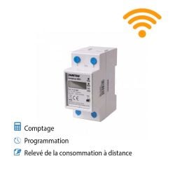 Kit comptage connecté wifi + programmation + relevé à distance pour borne de recharge 3,7kW et 7,4 kW