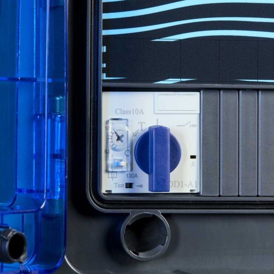 Coffret piscine pour filtration + éclairage + traitement de l'eau NALTO