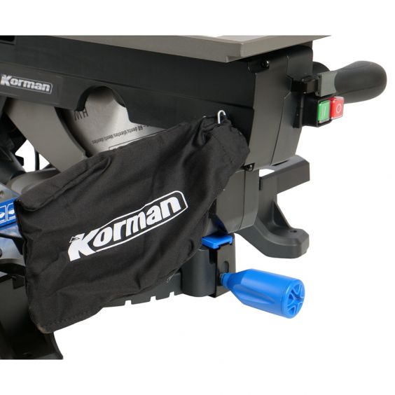 Scie à onglets avec table supérieure 2000W 255mm KORMAN