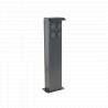 Potelet 80cm de camping avec 4 prises 2P+T 16A