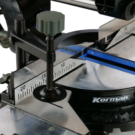 Scie à onglet radiale 2000W 255 mm laser KORMAN