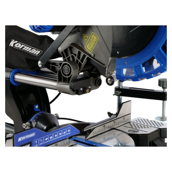 Scie à onglet radiale 2000W 305 mm laser double inclinaison KORMAN