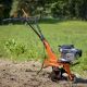 Motobineuse Thermique 139cc 2.4kW 4 Fraises Largeur 36cm ST PIERRE DU CHAMP