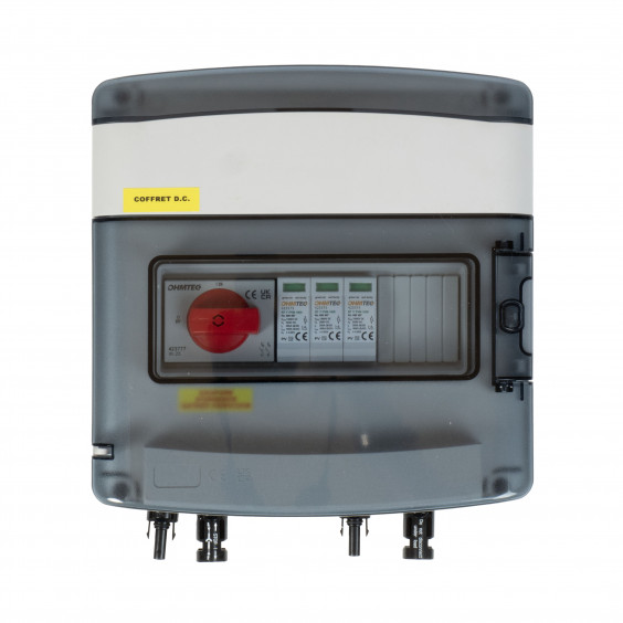 Coffret photovoltaique DC 3-4,5kW simple tracker