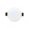 Spot encastrable fixe LED 6W RT 2012 3000K rond variable recouvrable WOLTZ